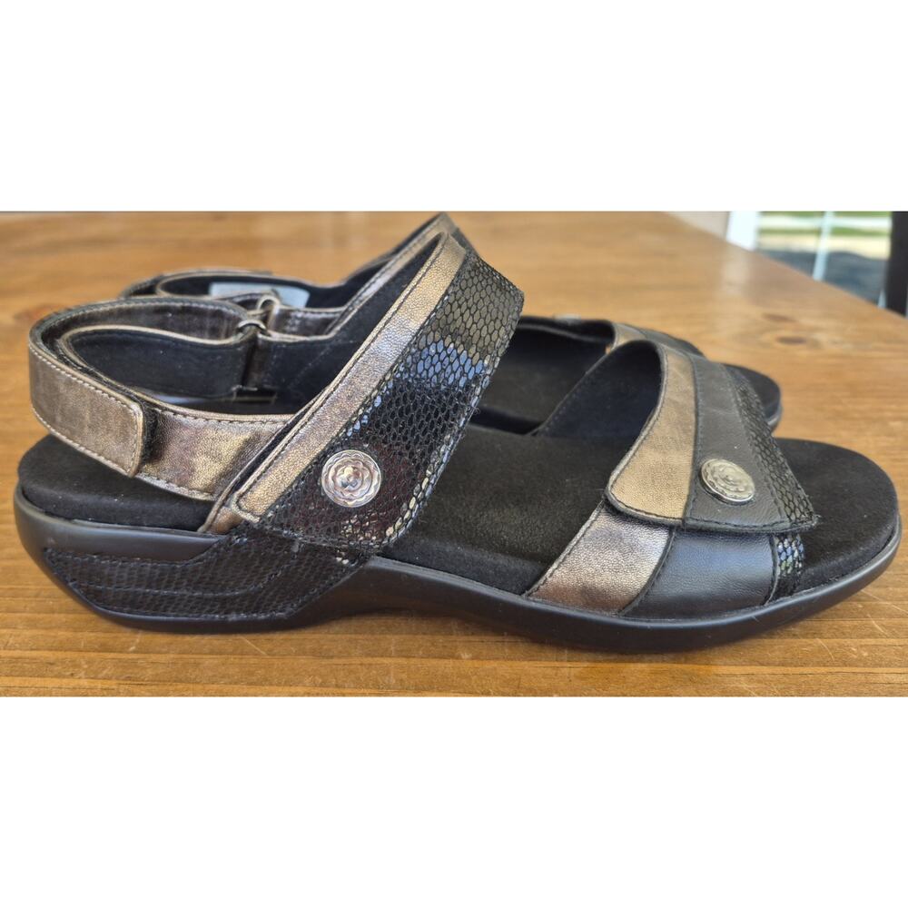 Aravon Katherine Adjustable Strap Sandals Women's Size 11 - Picture 5 of 16